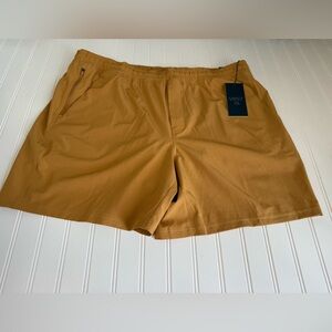 VRST Men's 7" All-In Lined Short XXL 2XL Palomino Gold NEW. 1195